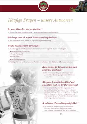 Häufige Fragen Hochzeit Schleswig Holstein